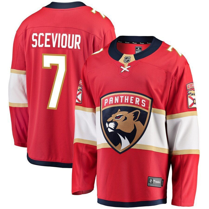 Colton Sceviour Florida Panthers Wairaiders Breakaway Jersey - Red , NHL Jersey, Hockey Jerseys