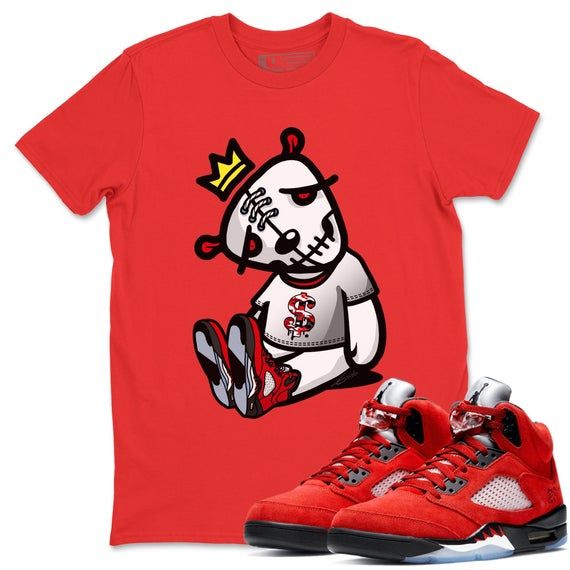Air Jordan 5 Raging Bull Sneaker Shirts And Sneaker Matching