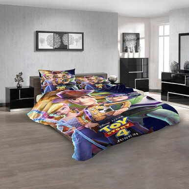 Disney Movies Toy Story 4 (2019) d 3D Customized Personalized  Bedding Sets
