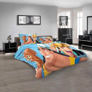 Disney Movies The Emperor&#x27;s New Groove (2000) N 3D Customized Personalized  Bedding Sets