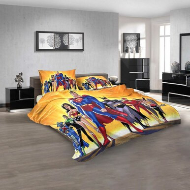 Cartoon Movies Superman The Animated Series  V 3D Customized Personalized Bedding Sets Bedding Sets