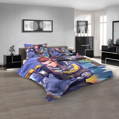 Anime Overwatch v 3D Customized Personalized Bedding Sets Bedding Sets