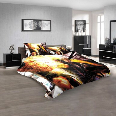 God Hand N 3D Customized Personalized  Bedding Sets
