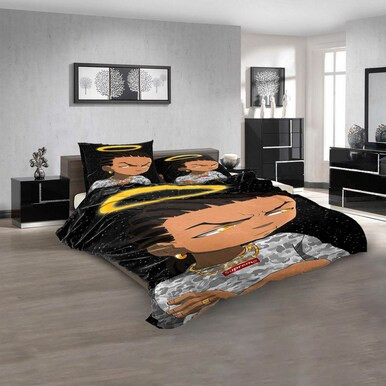 Cartoon Movies The Boondocks D 3D Customized Personalized Bedding Sets Bedding Sets