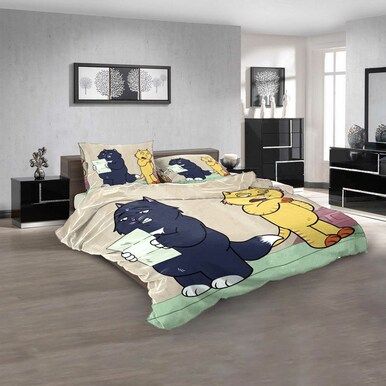 Cartoon Movies Slacker Cats V 3D Customized Personalized Bedding Sets Bedding Sets
