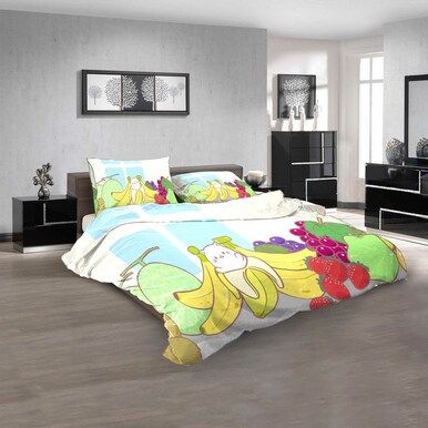 Anime Bananya n 3D Customized Personalized Bedding Sets Bedding Sets