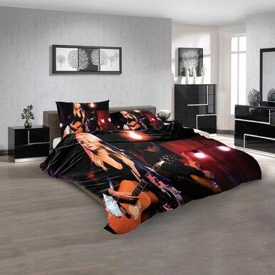 Famous Person Miranda Lambert n 3D Customized Personalized  Bedding Sets