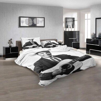 Famous Person Ernest Tubb d 3D Customized Personalized Bedding Sets Bedding Sets