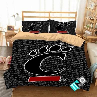 NCAA Cincinnati Bearcats 1 Logo D 3D Personalized Customized Bedding Sets Duvet Cover Bedroom Set Bedset Bedlinen