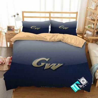 NCAA George Washington Colonials 1 Logo V 3D Personalized Customized Bedding Sets Duvet Cover Bedroom Set Bedset Bedlinen