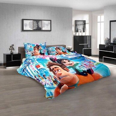 Disney Movies Ralph Breaks the Internet (2018) n 3D Customized Personalized  Bedding Sets