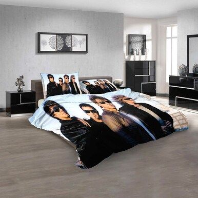 Musical Artists &#x27;80s Bon Jovi 3N 3D Customized Personalized  Bedding Sets