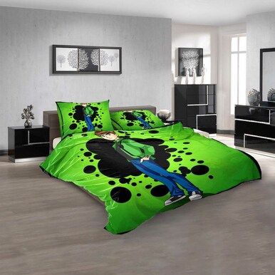 Cartoon Movies Ben 10 Alien Force  V 3D Customized Personalized  Bedding Sets