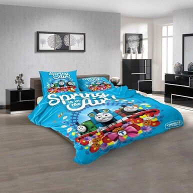 Cartoon Movies Thomas the Tank Engine &amp; Frien V 3D Customized Personalized  Bedding Sets