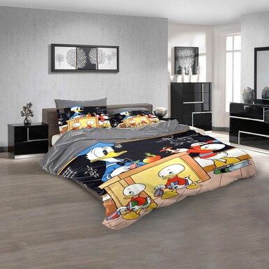 Cartoon Movies Donald Duck Disney Animated S D 3D Customized Personalized  Bedding Sets