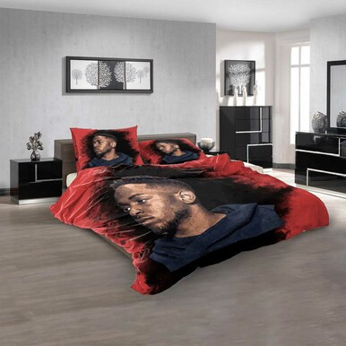 Famous Rapper Kendrick Lamar  v 3D Customized Personalized Bedding Sets Bedding Sets