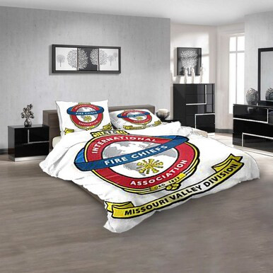 Firefighter Aberdeen Fire &amp; Rescue 3D Customized Personalized  Bedding Sets