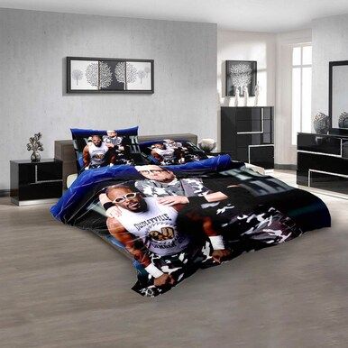 WWE The Dudley Boyz V 3D Customized Personalized  Bedding Sets