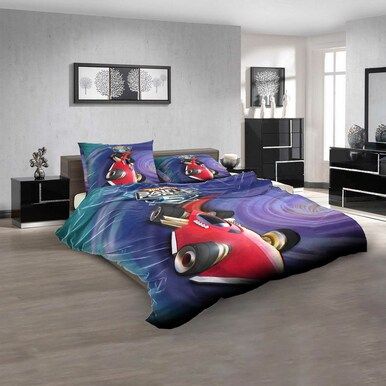 Cartoon Movies Hot Wheels Battle Force 5 D 3D Customized Personalized Bedding Sets Bedding Sets