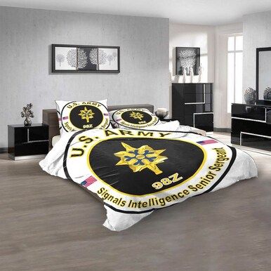Army Signals Intelligence Senior Sergeant (98Z) 3D Customized Personalized  Bedding Sets
