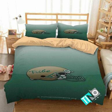 NCAA William Mary Tribe 1 Logo D 3D Personalized Customized Bedding Sets Duvet Cover Bedroom Set Bedset Bedlinen
