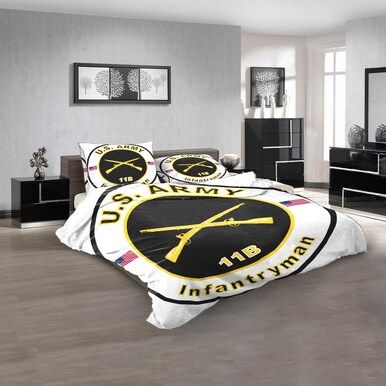 Army Infantryman (11B) 3D Customized Personalized  Bedding Sets
