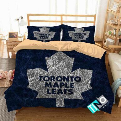 NHL Toronto Maple Leaf 1 Logo 3D Personalized Customized Bedding Sets Duvet Cover Bedroom Set Bedset Bedlinen V