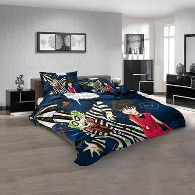 Cartoon Movies beetlejuice V 3D Customized Personalized  Bedding Sets