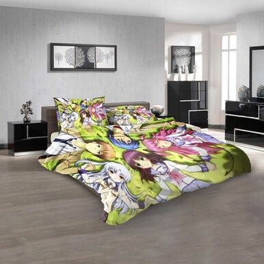 Cartoon Movies Angel Beats! N 3D Customized Personalized Bedding Sets Bedding Sets