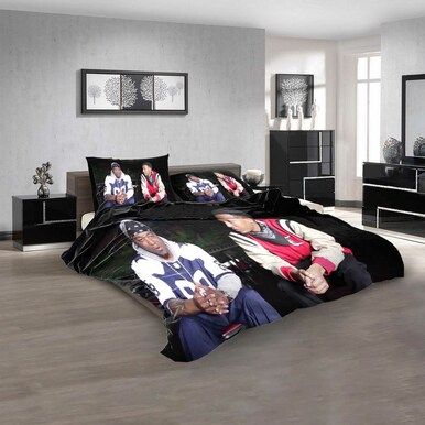 Famous Rapper Spice 1 n 3D Customized Personalized  Bedding Sets