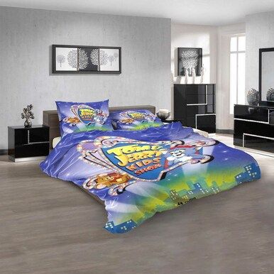 Cartoon Movies Tom &amp; Jerry Kids D 3D Customized Personalized  Bedding Sets