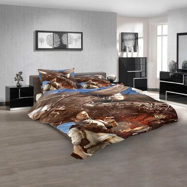 PS3 Game Uncharted 3 Drake&#x27;s Deception d 3D Customized Personalized  Bedding Sets