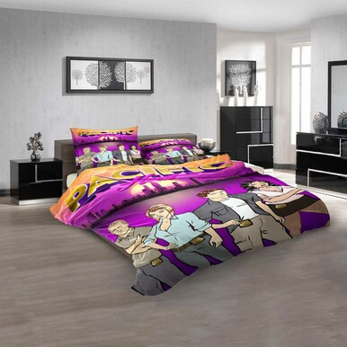 Cartoon Movies Pacific Heat D 3D Customized Personalized Bedding Sets Bedding Sets