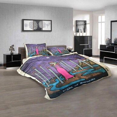 Tarot Card 8 of Swords (5) 3D Customized Personalized  Bedding Sets