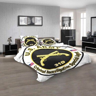 Army Criminal Investigation Special Agent (31D) 1 3D Customized Personalized  Bedding Sets