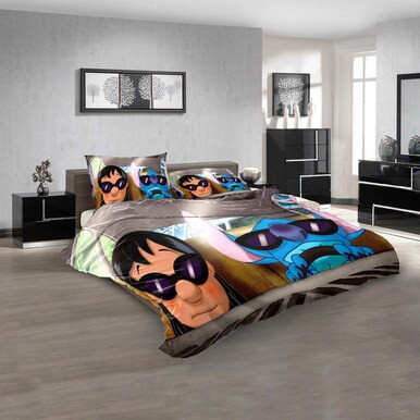 Netflix Movie Stitch! The Movie n 3D Customized Personalized  Bedding Sets