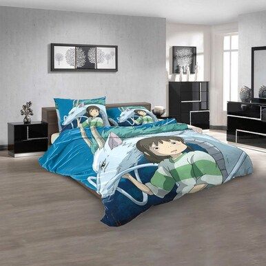 Anime Spirited Away v 3D Customized Personalized Bedding Sets Bedding Sets