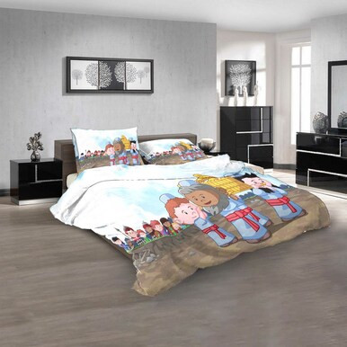 Cartoon Movies Animated Stories from the Bibl N 3D Customized Personalized Bedding Sets Bedding Sets