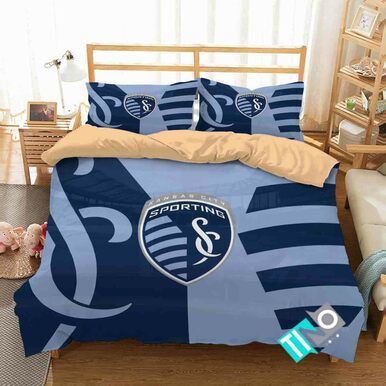 MLS Sporting Kansas City 1 Logo 3D Personalized Customized Bedding Sets Duvet Cover Bedroom Set Bedset Bedlinen