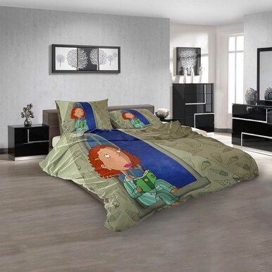 Cartoon Movies As Told by Ginger V 3D Customized Personalized Bedding Sets Bedding Sets