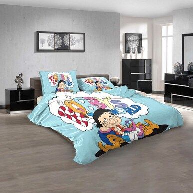Cartoon Movies Bobby&#x27;s World N 3D Customized Personalized Bedding Sets Bedding Sets