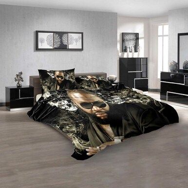 Famous Rapper Rick Ross  n 3D Customized Personalized  Bedding Sets