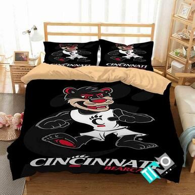 NCAA Cincinnati Bearcats 2 Logo D 3D Personalized Customized Bedding Sets Duvet Cover Bedroom Set Bedset Bedlinen