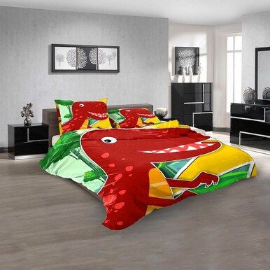 Cartoon Movies Dino Babies V 3D Customized Personalized  Bedding Sets