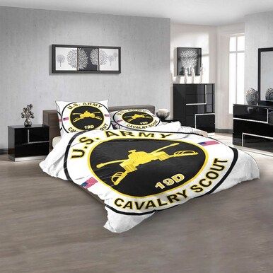 Army Cavalry Scout (19D) 1 3D Customized Personalized  Bedding Sets