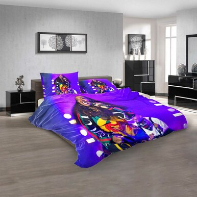 Famous Rapper Msy Elliott n 3D Customized Personalized  Bedding Sets
