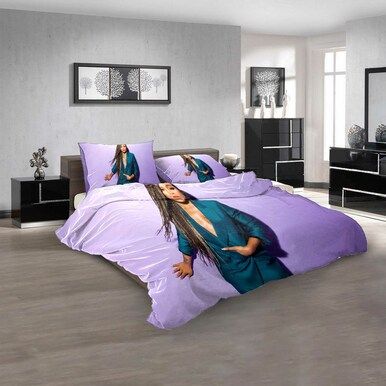 Famous Rapper Eve n 3D Customized Personalized  Bedding Sets