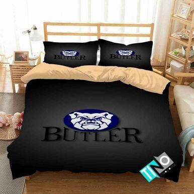 NCAA Butler Bulldogs 1 Logo D 3D Personalized Customized Bedding Sets Duvet Cover Bedroom Set Bedset Bedlinen