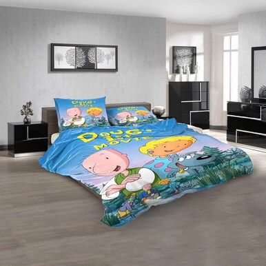 Disney Movies Doug&#x27;s 1st Movie (1999) D 3D Customized Personalized Bedding Sets Bedding Sets