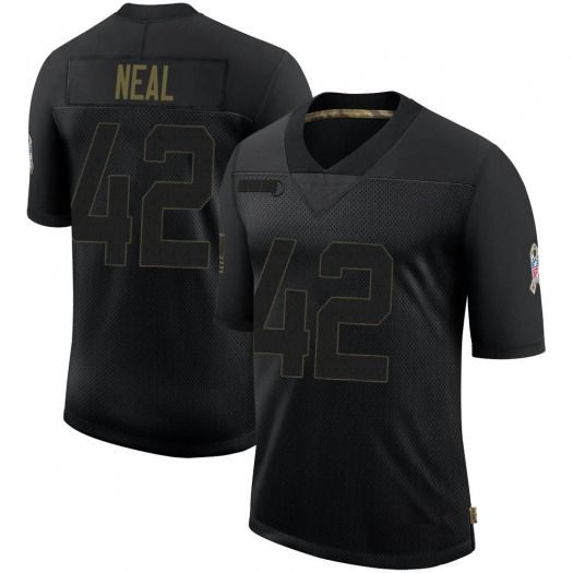 Keanu Neal Dallas Cowboys Limited Black 2020 Salute To Service Jersey - Men's